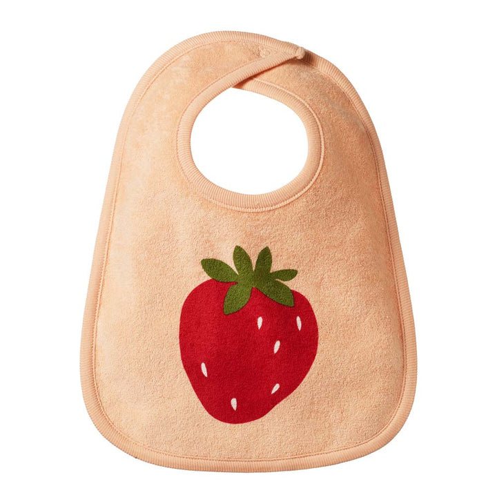 Reversible Bib - Strawberry Fields