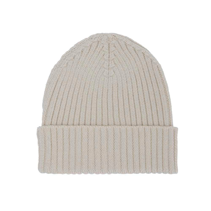 Rib Beanie - Ecru