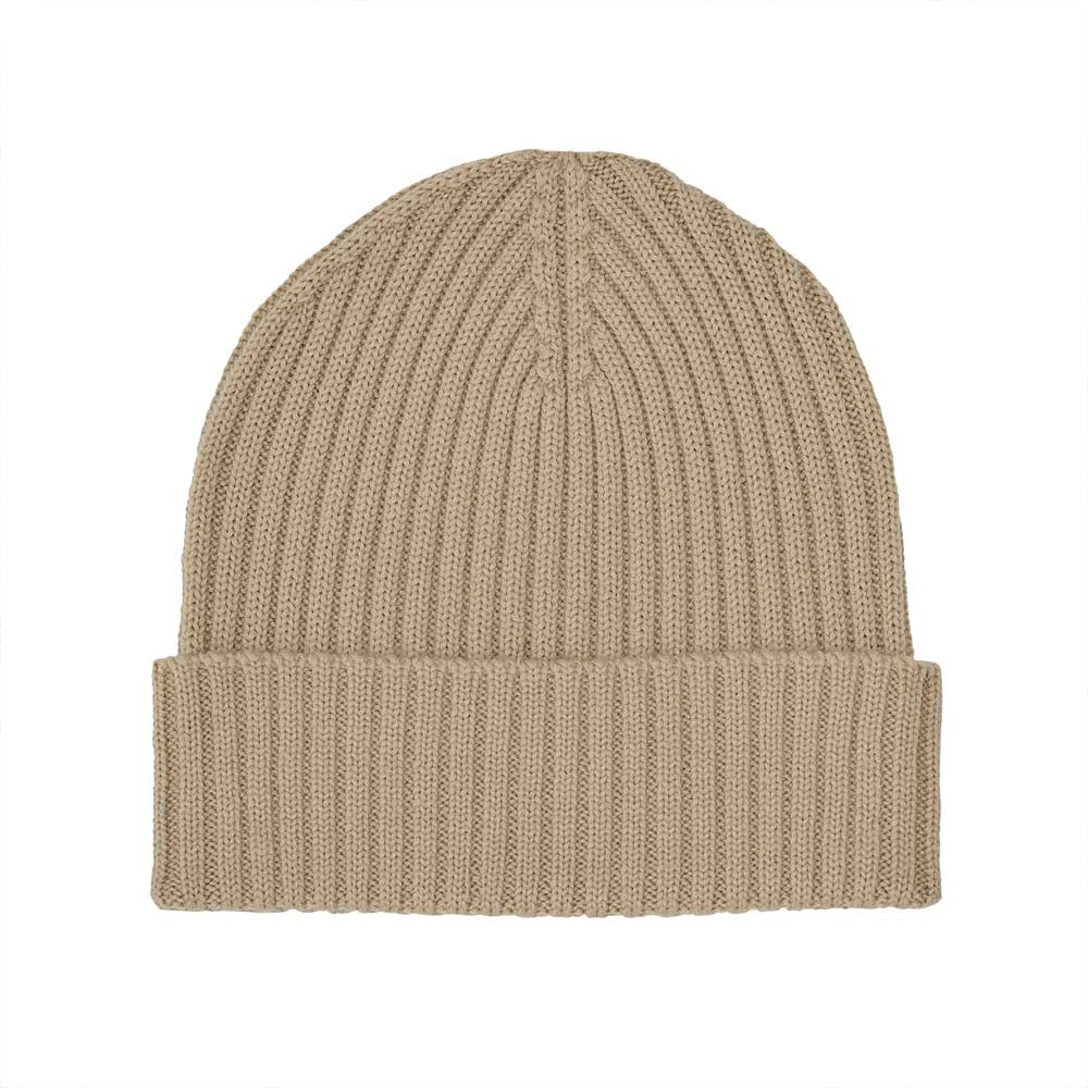 Rib Beanie - Hay