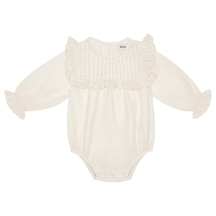 Violeta Baby Romper - Natural