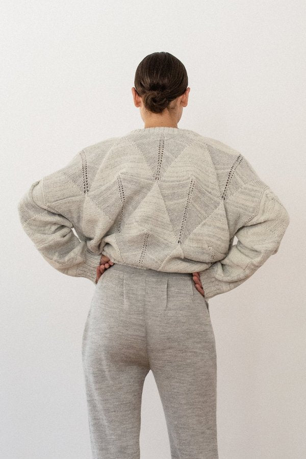 Shell Pullover Woman- Cloud