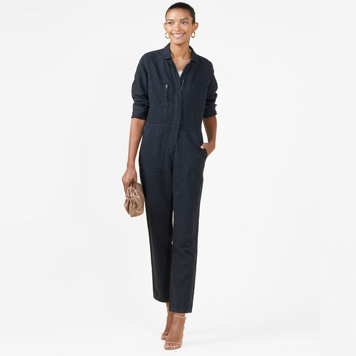 Station Jumpsuit - Black Jumpsuit