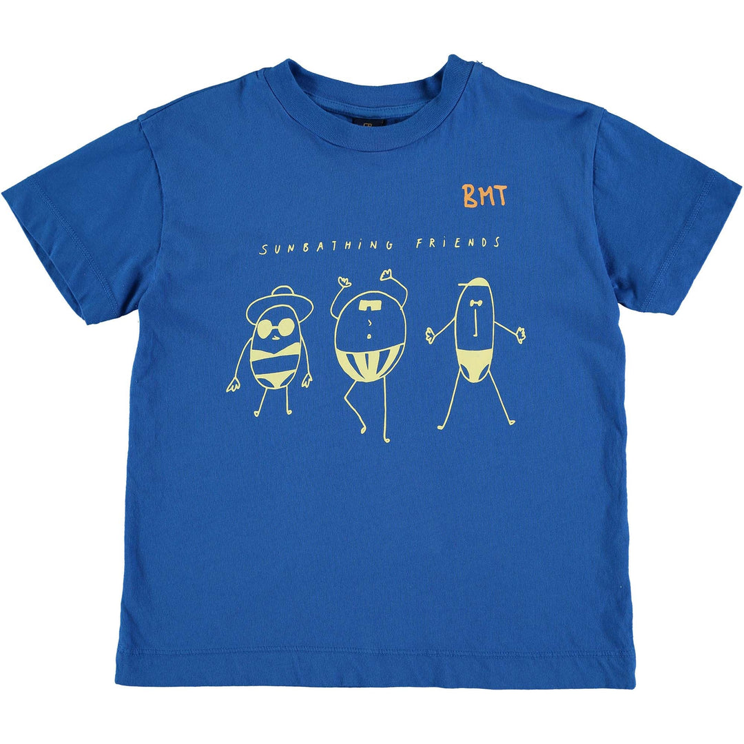 T-Shirt Sunbathing - Fresh Blue