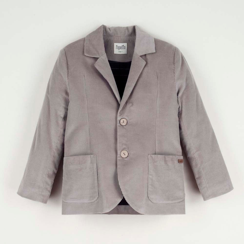 Taupe Blazer with Pockets