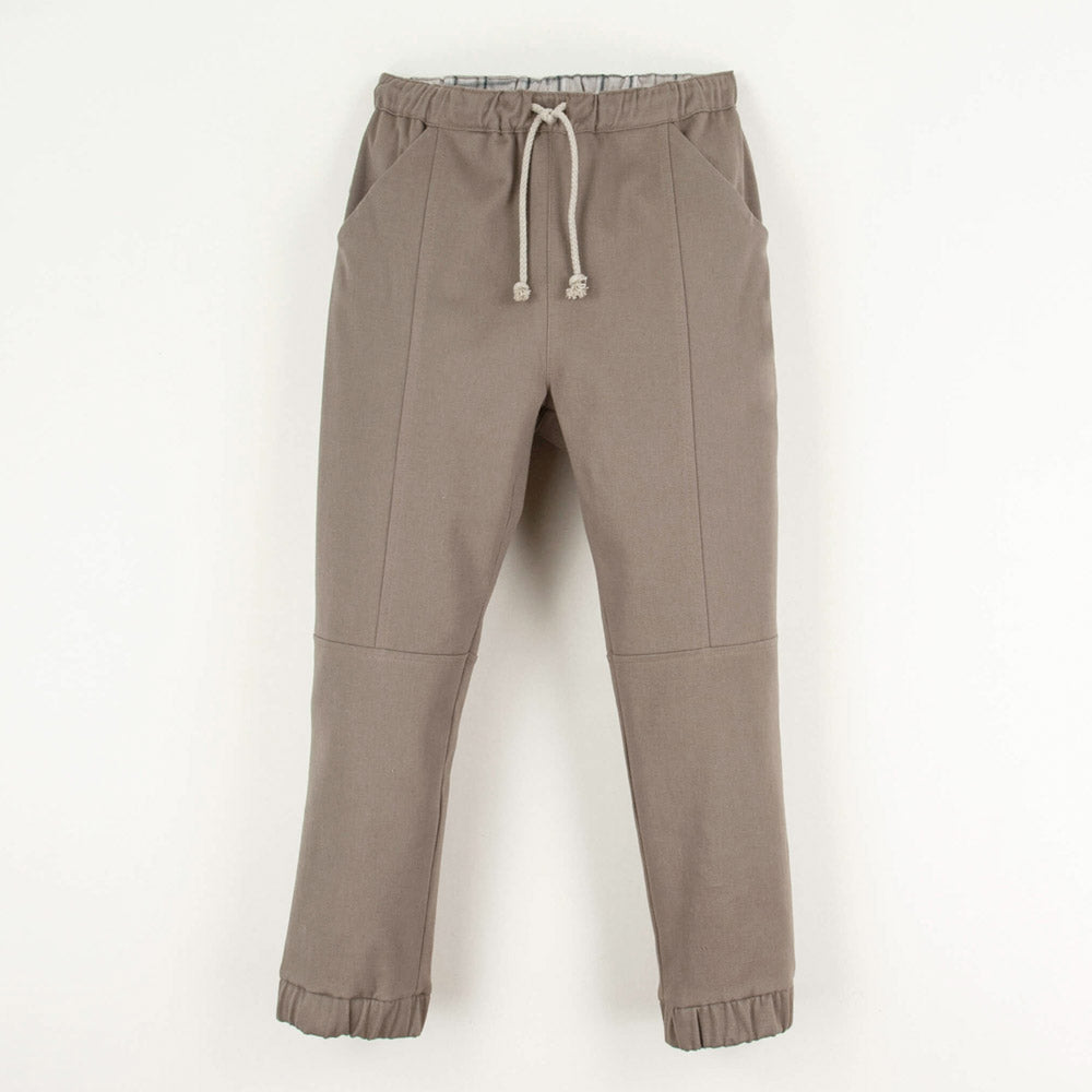 Taupe Jogger with Pockets