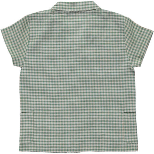 Uma Shirt - Green Gingham