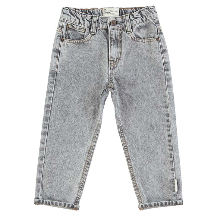 Unisex Trouser - Washed Grey Denim