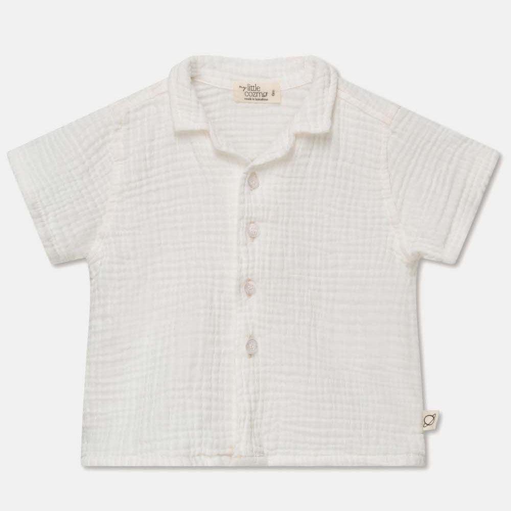 Gauze Camp Shirt - Ivory