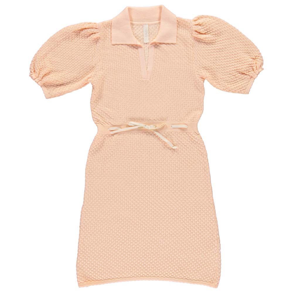 Crochet Dress - Apricot