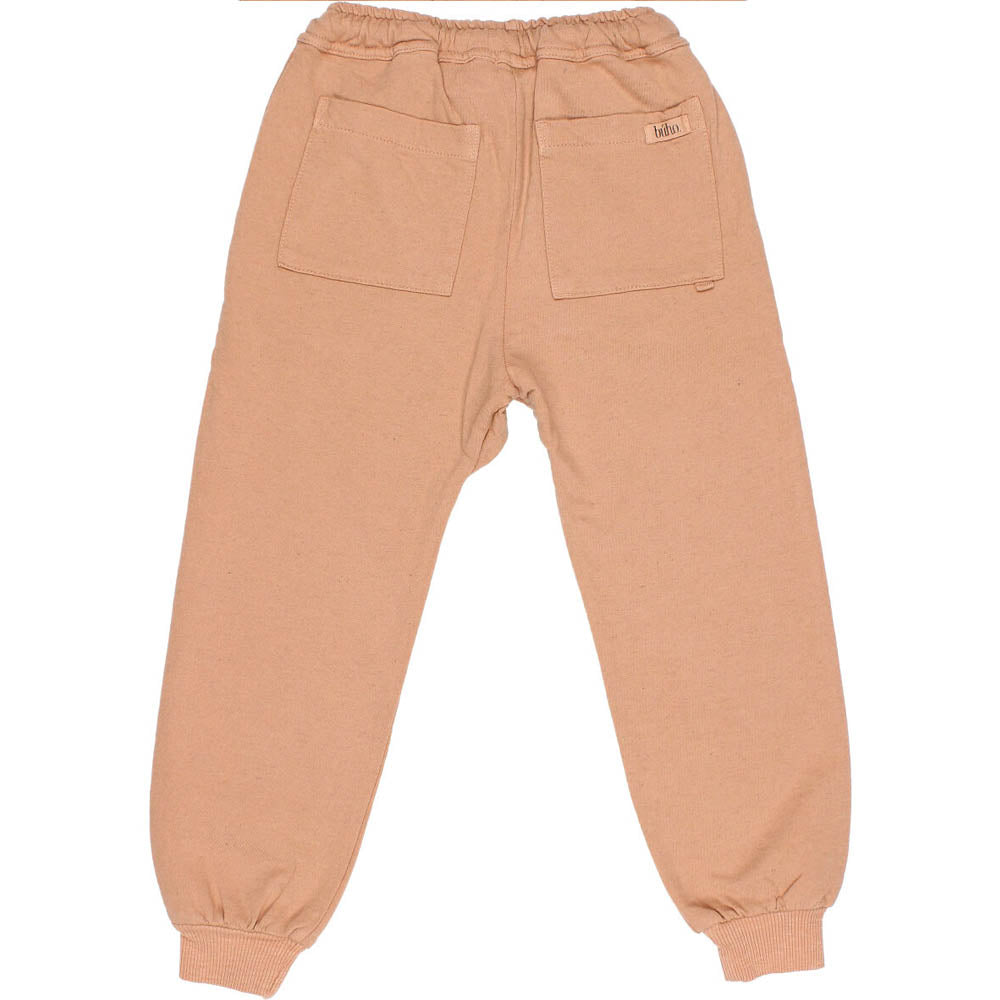 Fleece Jogging Pants with Pockets - Antic Rose