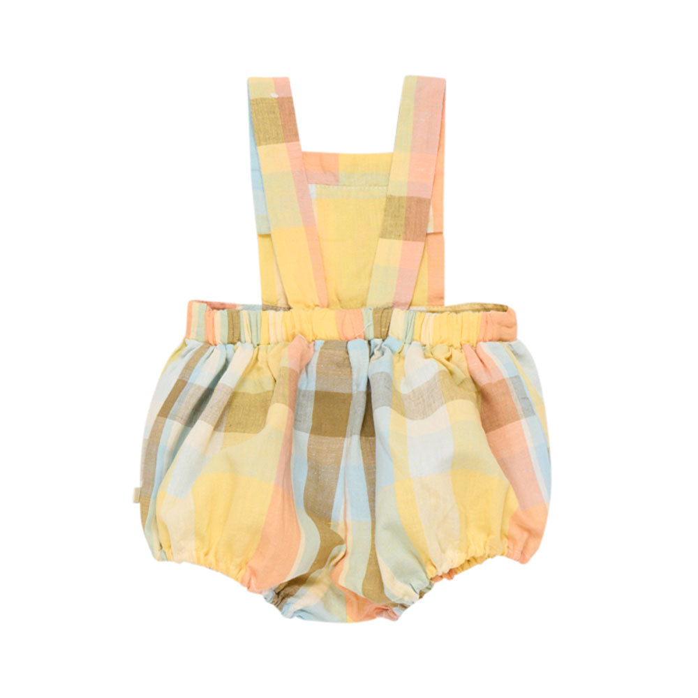 Roberta Baby Romper - Check