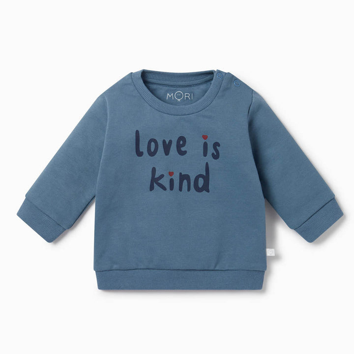 Love Is Kind Slogan Sweatshirt