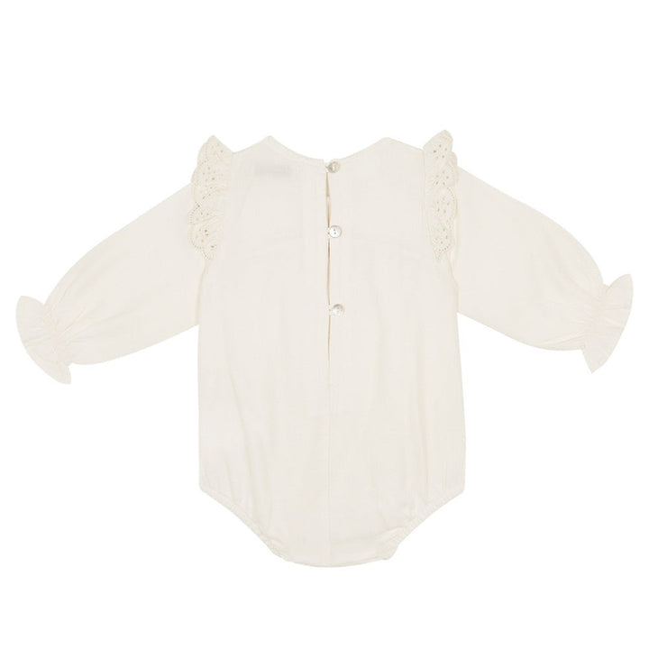 Violeta Baby Romper - Natural