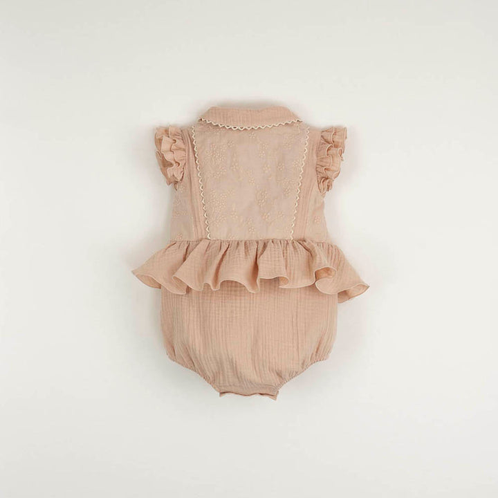 Organic Romper Suit - Pink