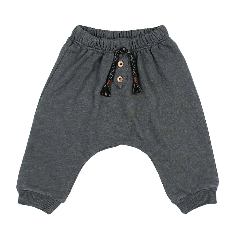 Baby Fleece Pants - Antracite