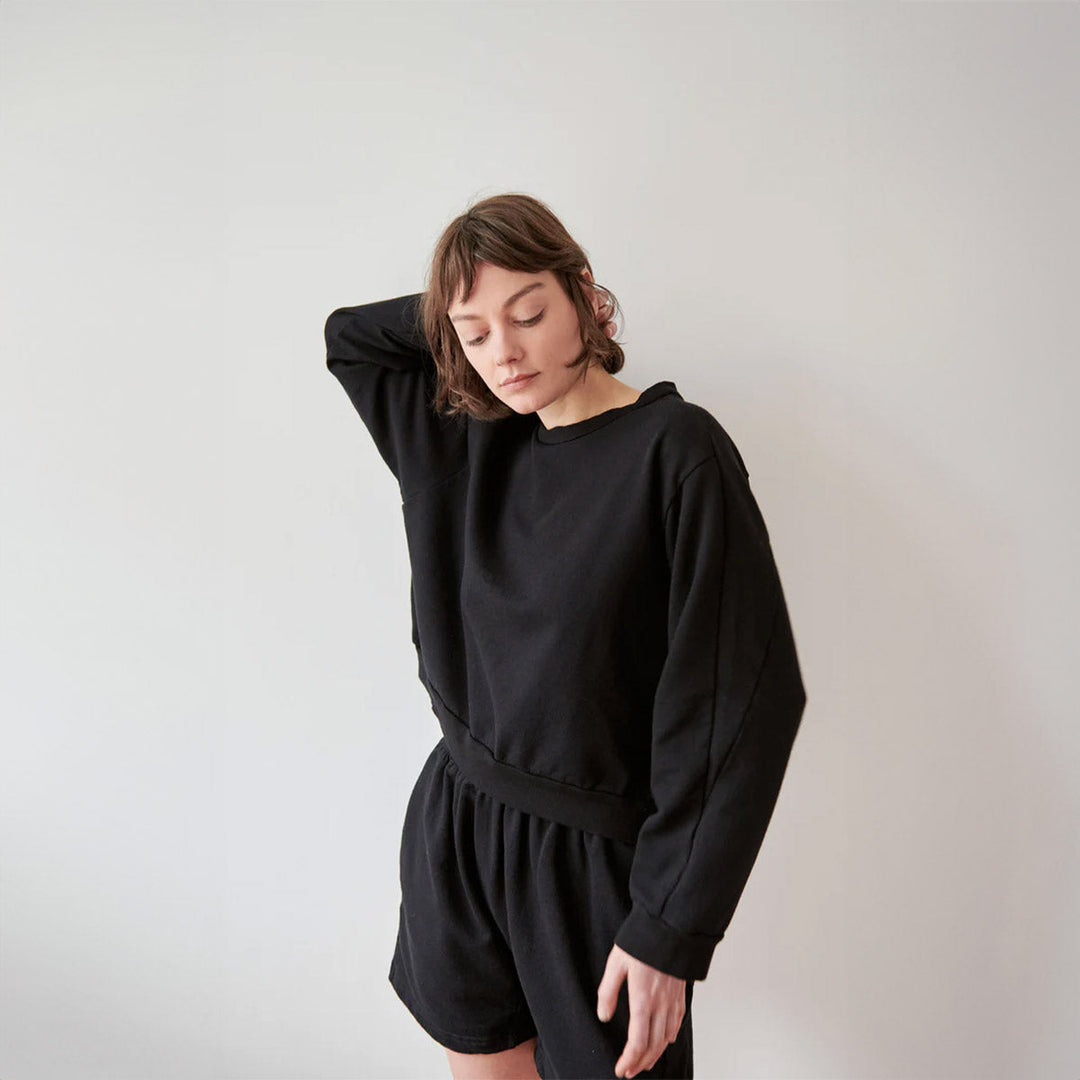 Easy Summer Sweatshirt - Black