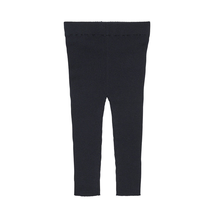 Baby Slim Rib Leggings - Dark Navy