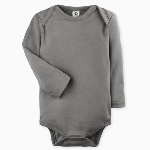 Classic Long Sleeve Bodysuit - Pewter