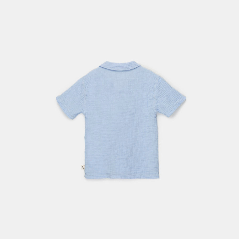 Gauze Shirt - Blue