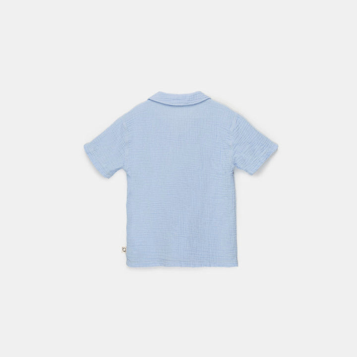 Gauze Shirt - Blue