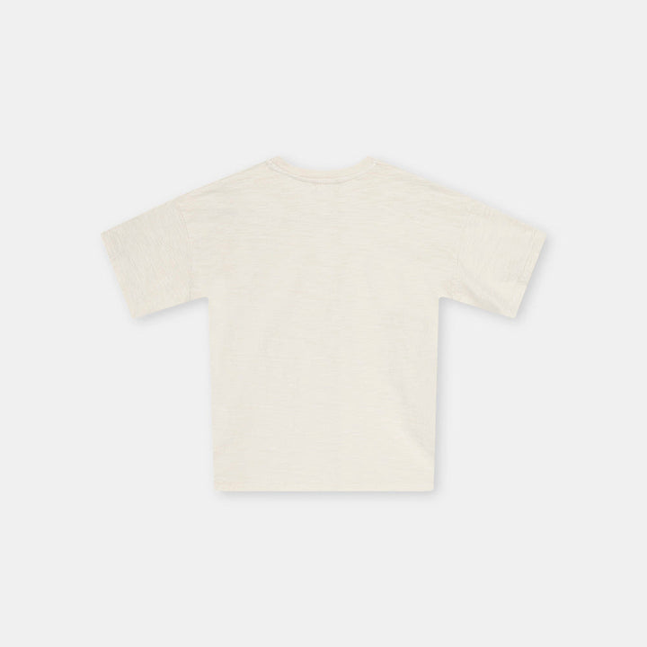 Slub Patch Pocket T-Shirt - Ivory