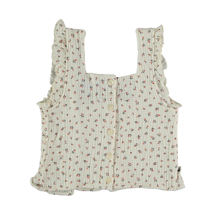 Organic Cotton Liberty Top - Ivory