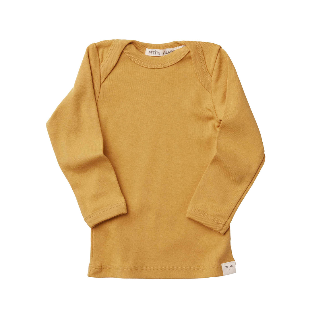 Lilou Long Sleeve Envelope Tee - Miel