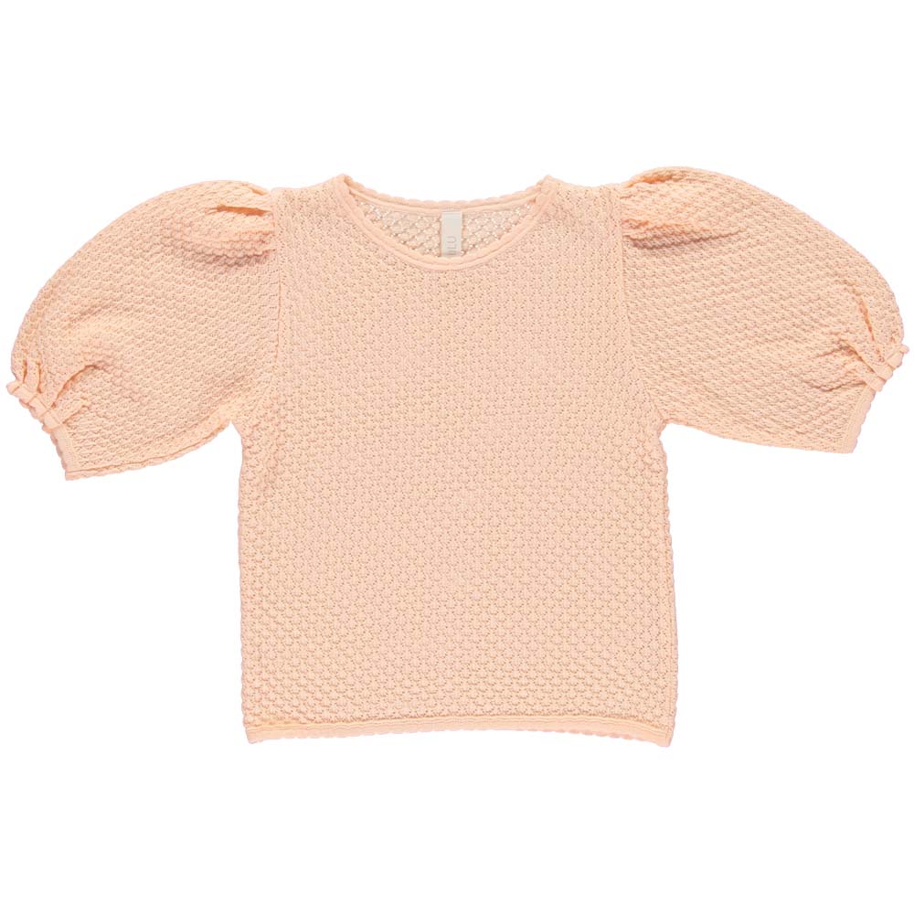 Crochet Blouse - Apricot