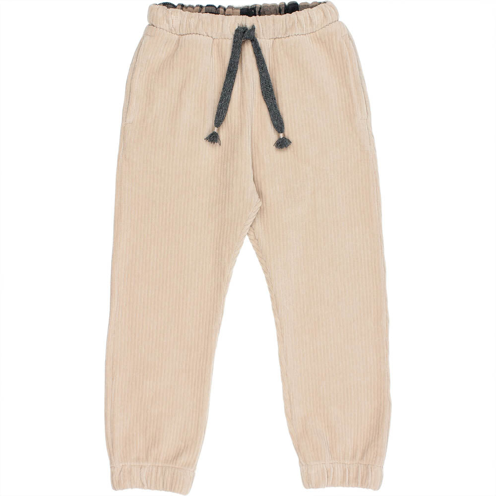 Knit Velour Pants - Brush