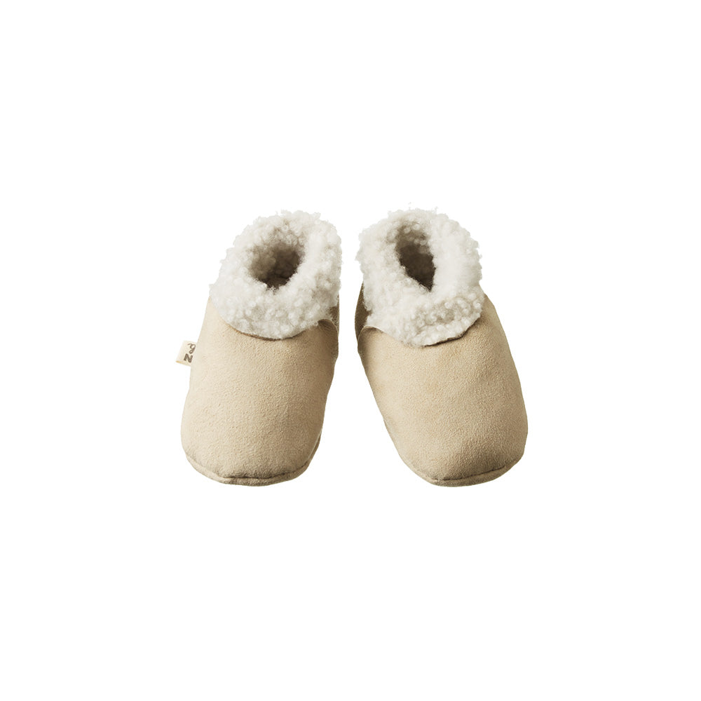 Lambskin Booties - Cream