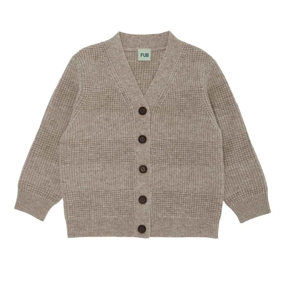 Lambswool Cardigan - Oatmeal