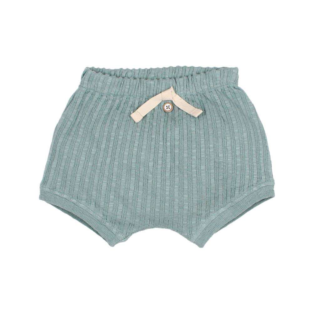 One Button Rib Short - Cactus