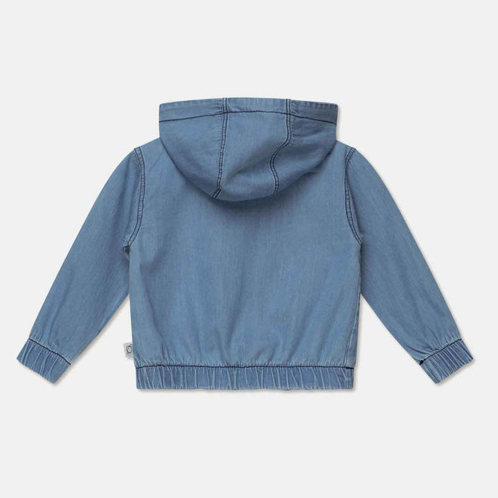 Denim Baby Hooded Jacket