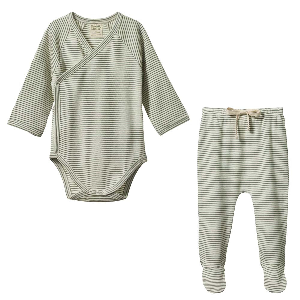 Nettle Pinstripe Set