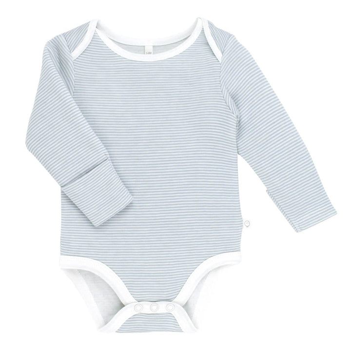 Long Sleeve Bodysuit - Blue Stripe