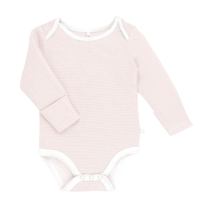 Long Sleeve Bodysuit - Blush Stripe