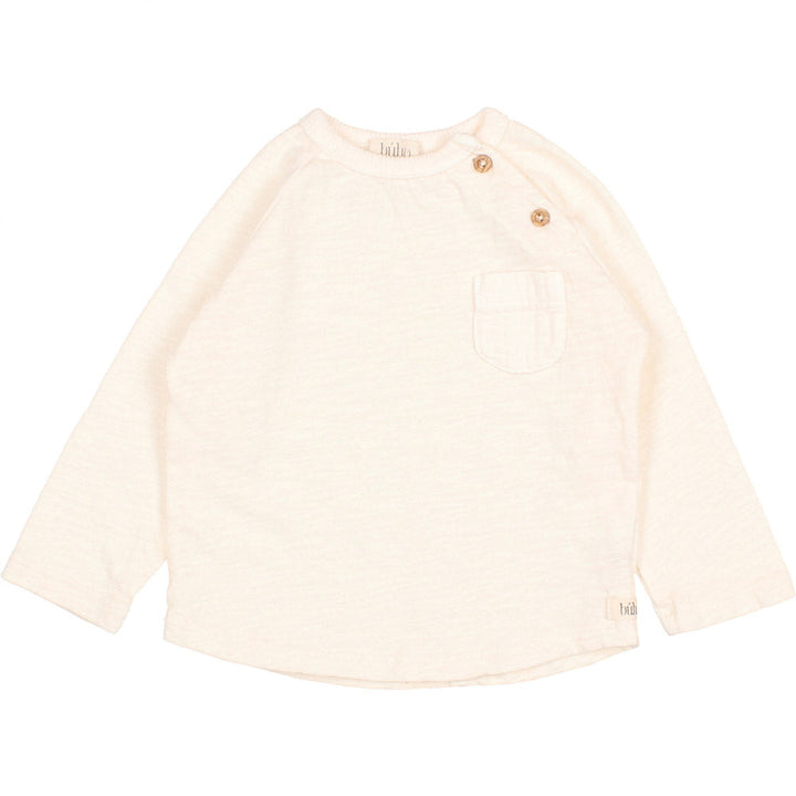 Baby Pocket T-Shirt - Talc