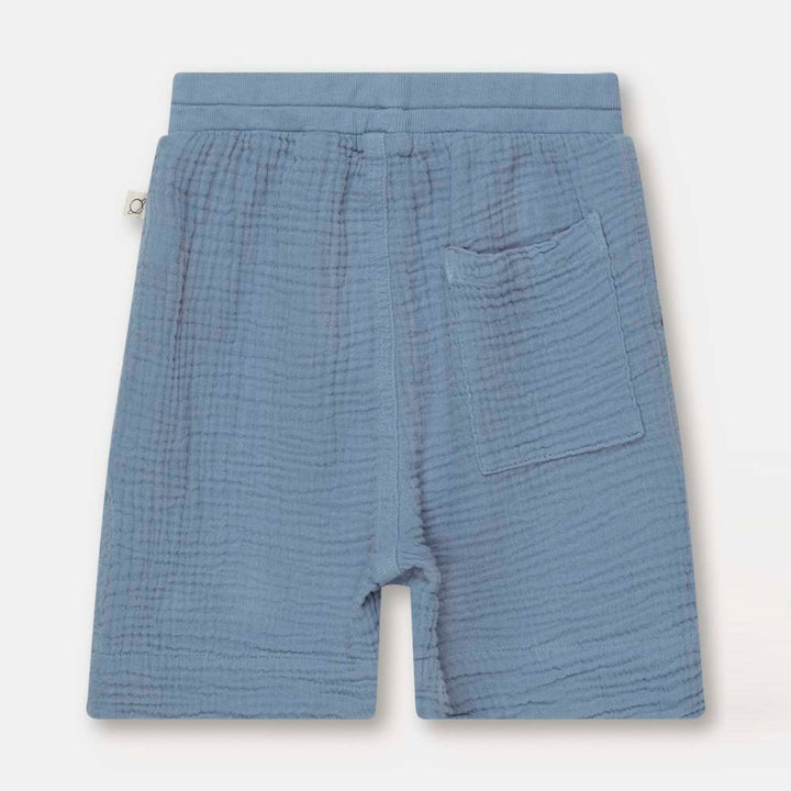 Gauze Bermuda Shorts - Sky Blue