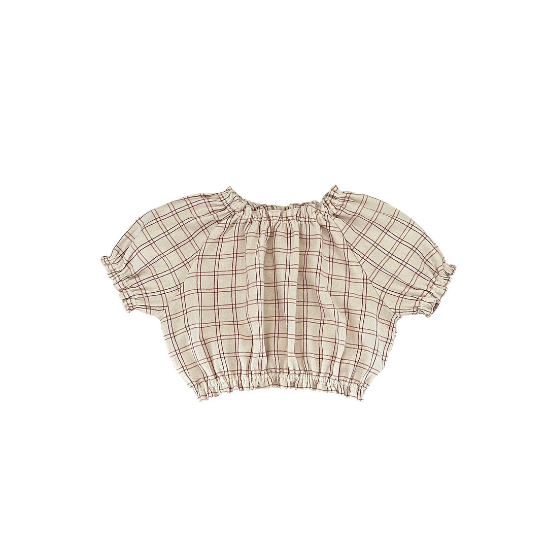 Josefine Blouse - Rustic Check