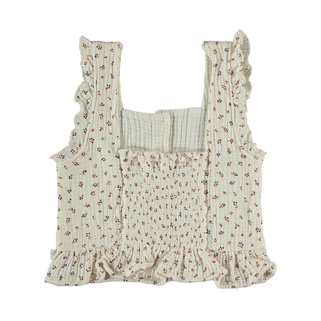 Organic Cotton Liberty Top - Ivory