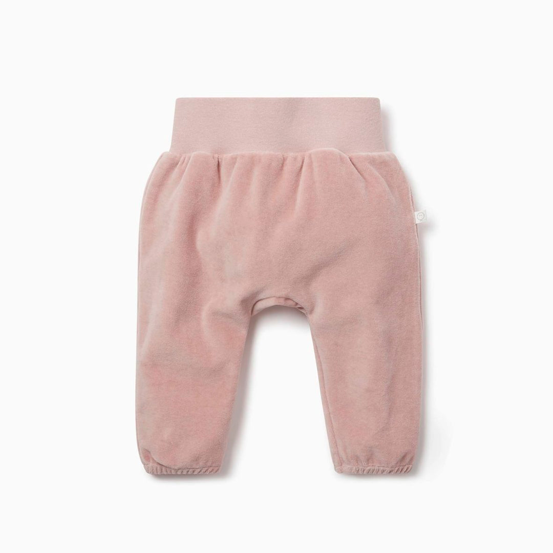 Velour Joggers - Blush