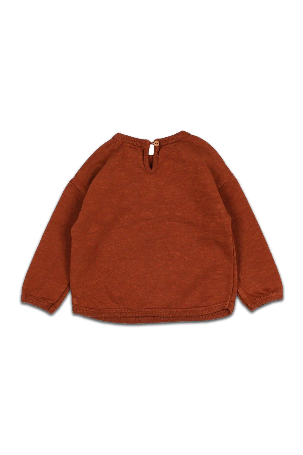 Baby Fleece Sweatshirt - Rust