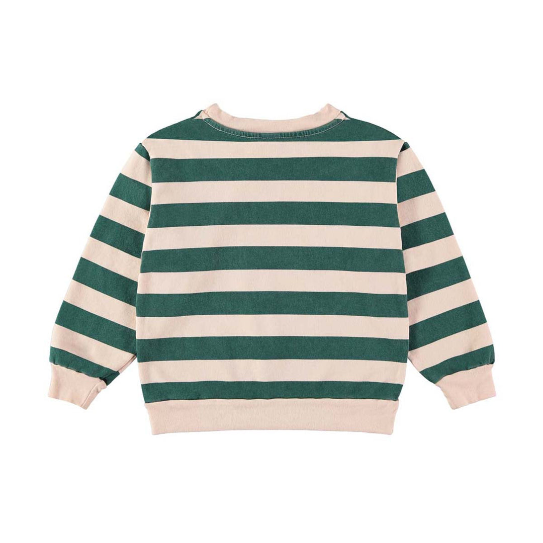 Sweatshirt Wide Stripes - Fog