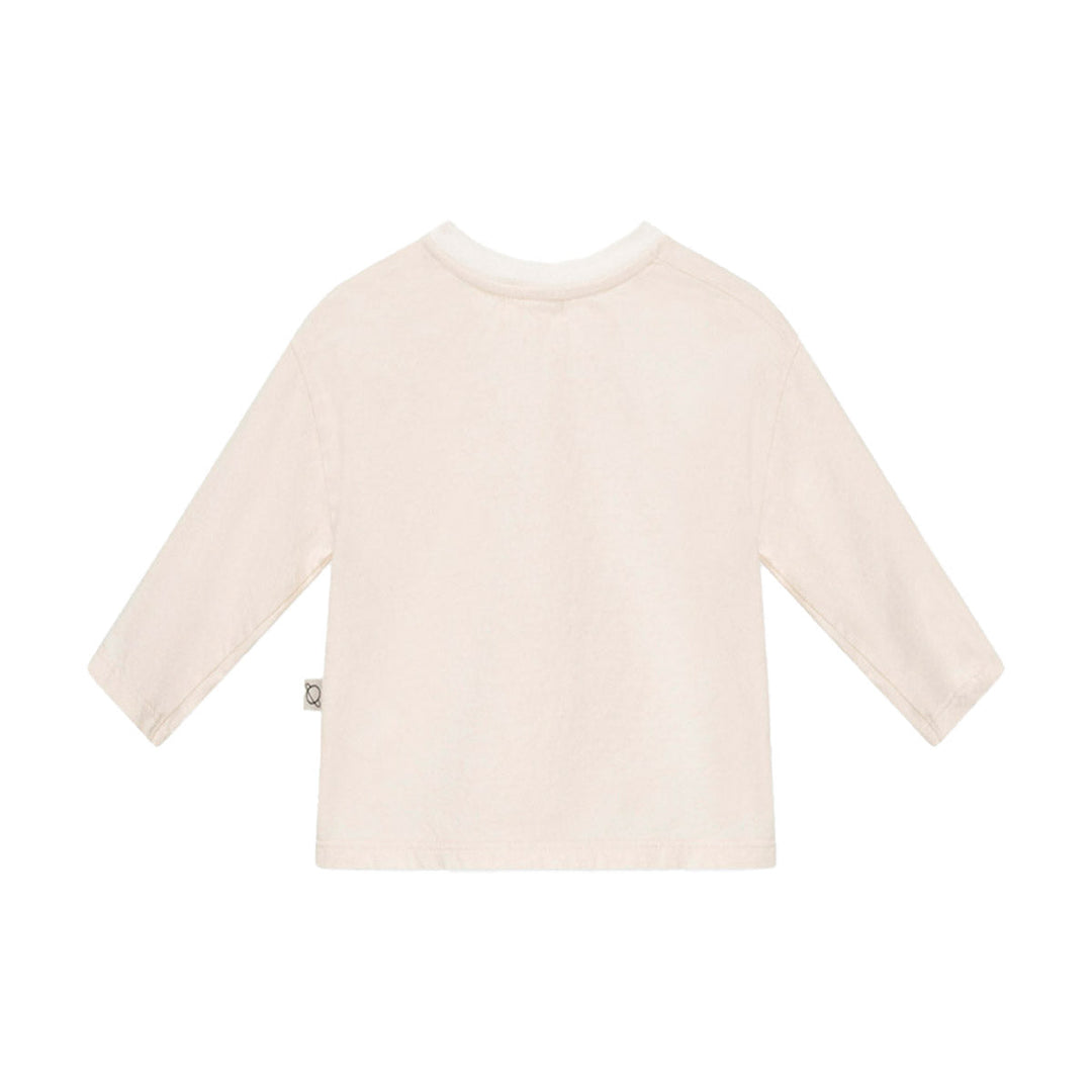 Organic Basic Print Baby T-Shirt - Ivory