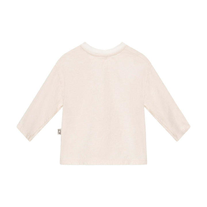 Organic Basic Print Baby T-Shirt - Ivory