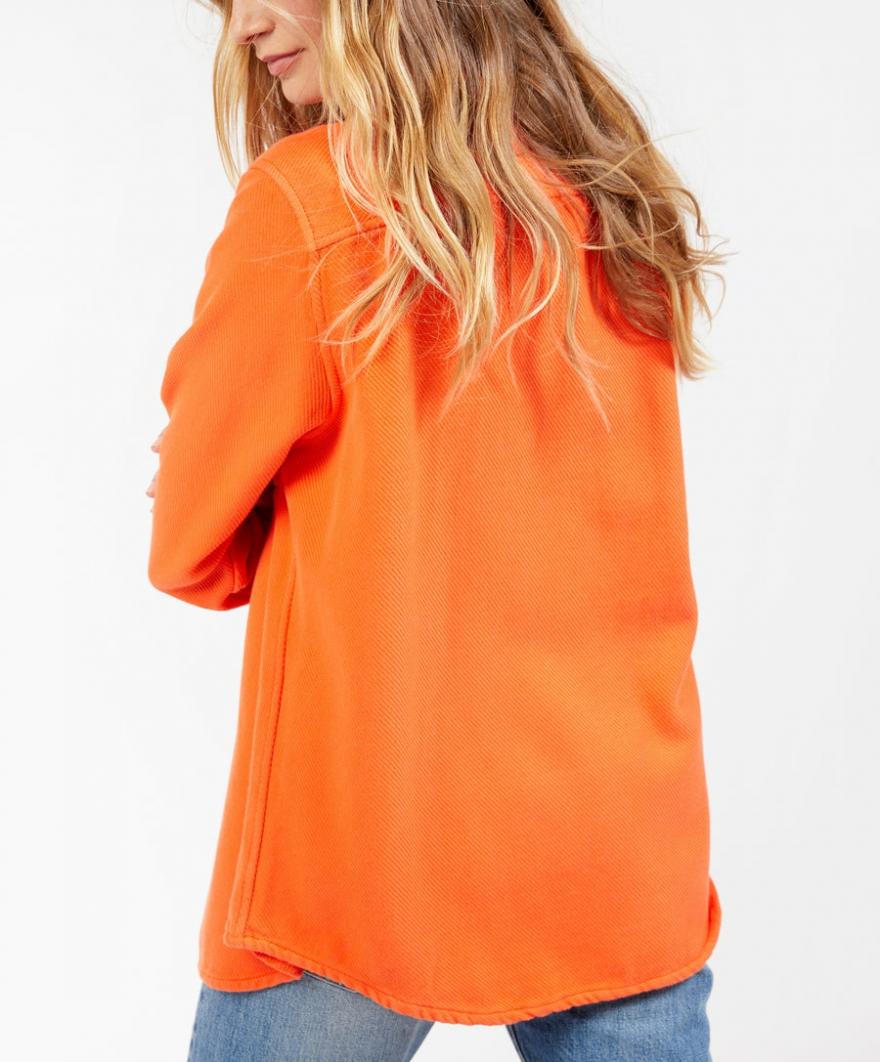 Women's Chroma Blanket Shirt - Flame