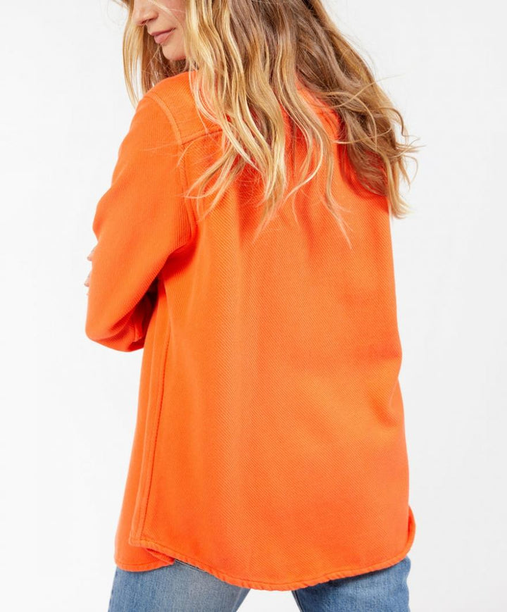 Women's Chroma Blanket Shirt - Flame