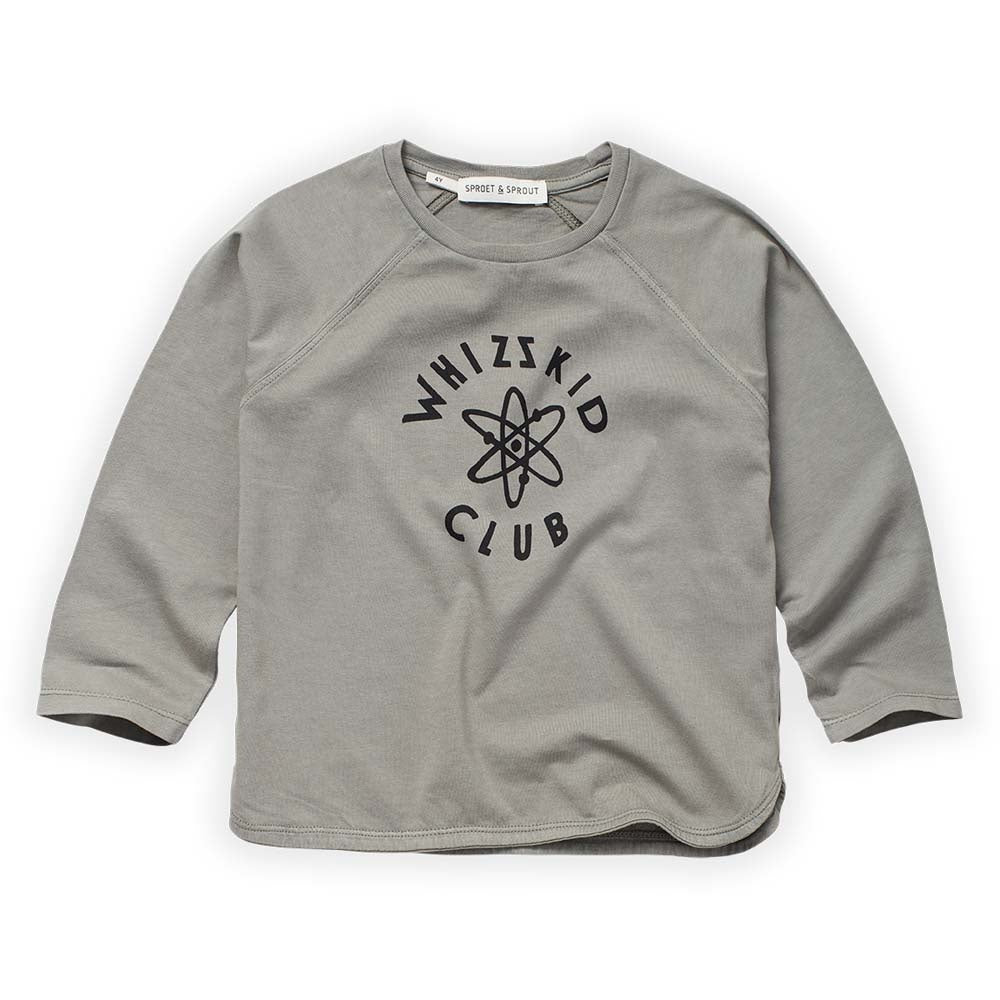 Whizzkid Club Raglan T-Shirt - Storm Grey