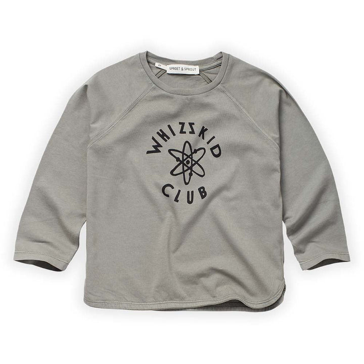 Whizzkid Club Raglan T-Shirt - Storm Grey